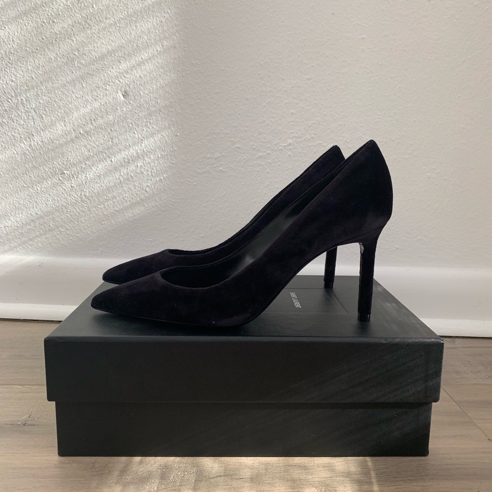 [HUGE SALE] SAINT LAURENT ANJA PUMPS IN BLACK - Picture 3 of 3